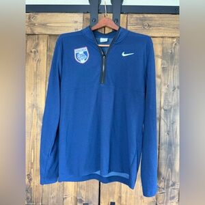 Nike Dri-FIT Navy Blue Pullover dri-fit top Gonzaga